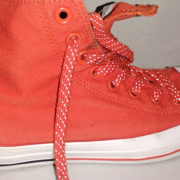 Converse All Star - Hi Top 153794F - shoe Size: 8 - Signal Red/White - - Picture 15 of 15